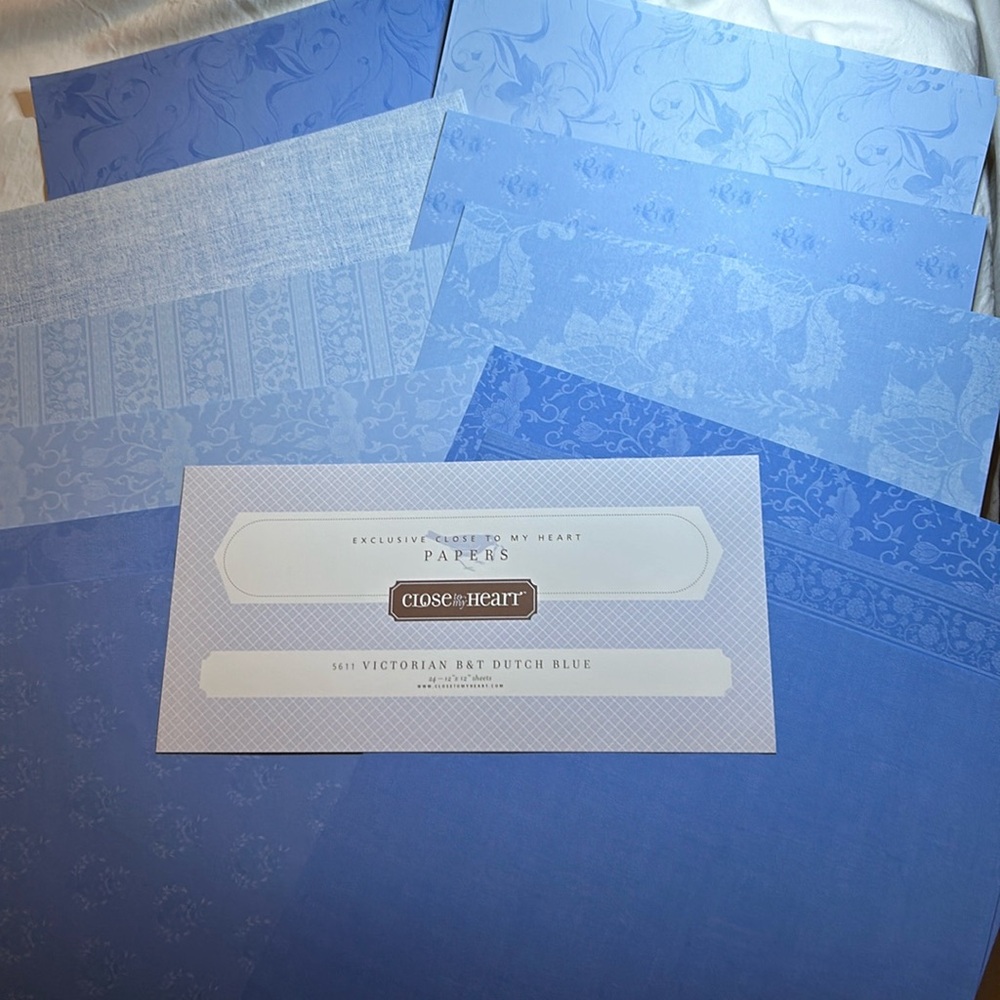 CTMH scrapbook paper